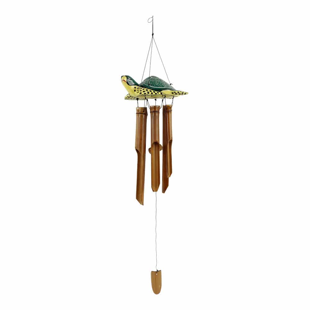 Windspiel Bambus Schildkr-te (90 x 20 x 16 cm)