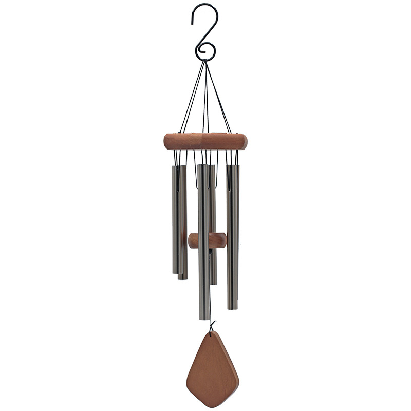 Windspiel mit sechs St-ben und Holz