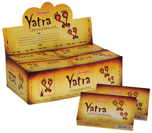Yatra R-ucherkegel Natural (12 Packungen mit 10 Kegel)