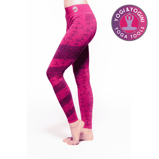 Yoga-Legging Ashtanga pink M-L