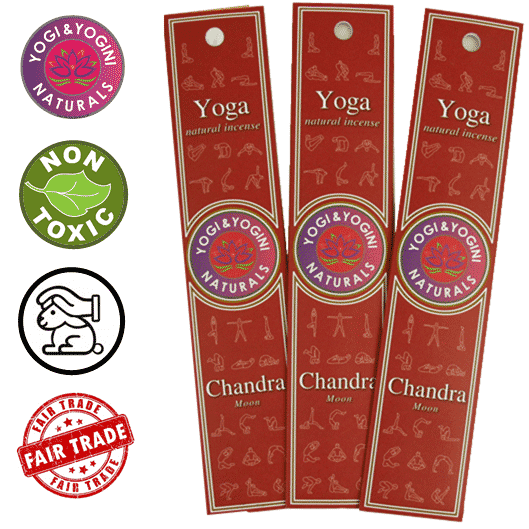 Yoga-R-ucherst-bchen Chandra unter Weihrauch - Weihrauch Arten - R?ucherst?bchen