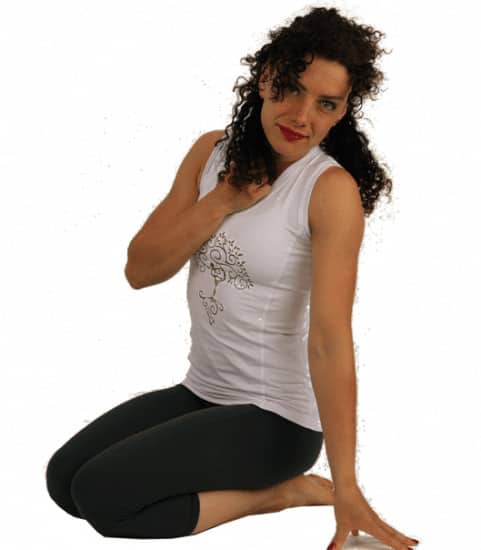 Yoga T-Shirt wei- L