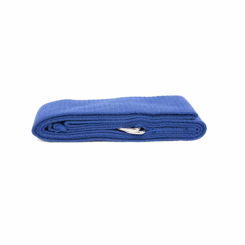 Yogagurt D-Ring Schnalle Blau Baumwolle (183 x 4 cm)