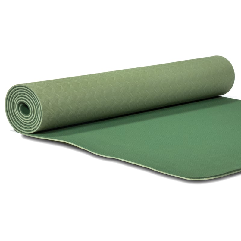 Yogi und Yogini Premium TPE Yogamat Gr-n - 183 x 61 x 0-5 cm (950 Gramm)