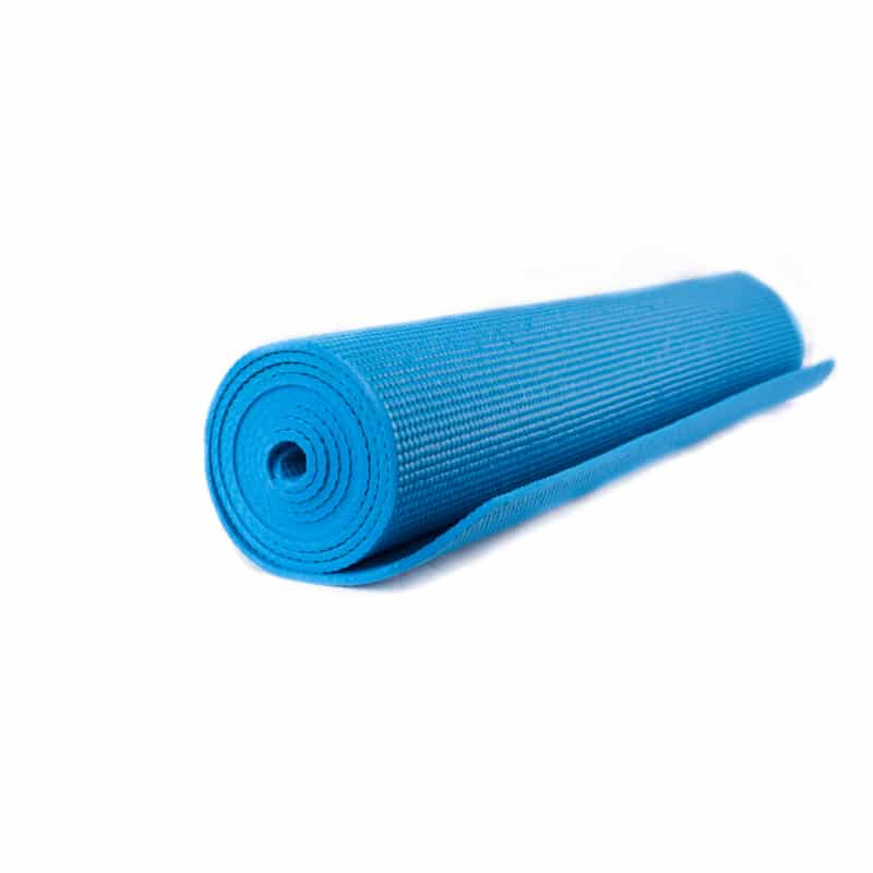 Yogi und Yogini PVC Yogamatte blau (185 x 63 x 0-5 cm)