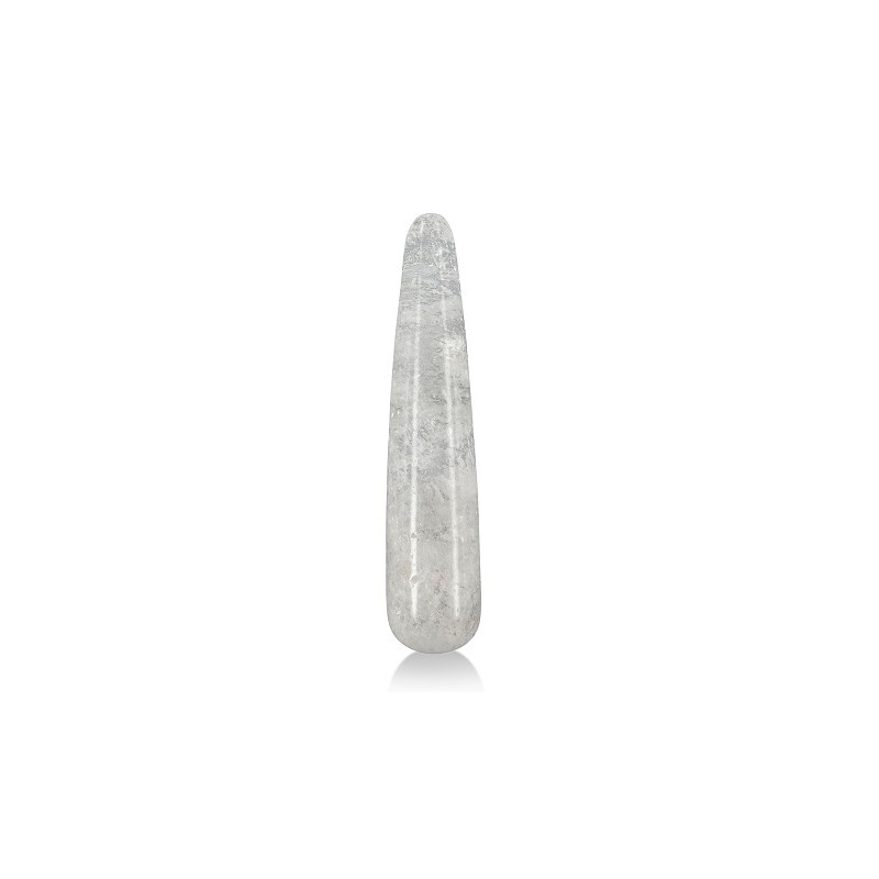 Yoni Massagestab Bergkristall (10 x 2 cm)
